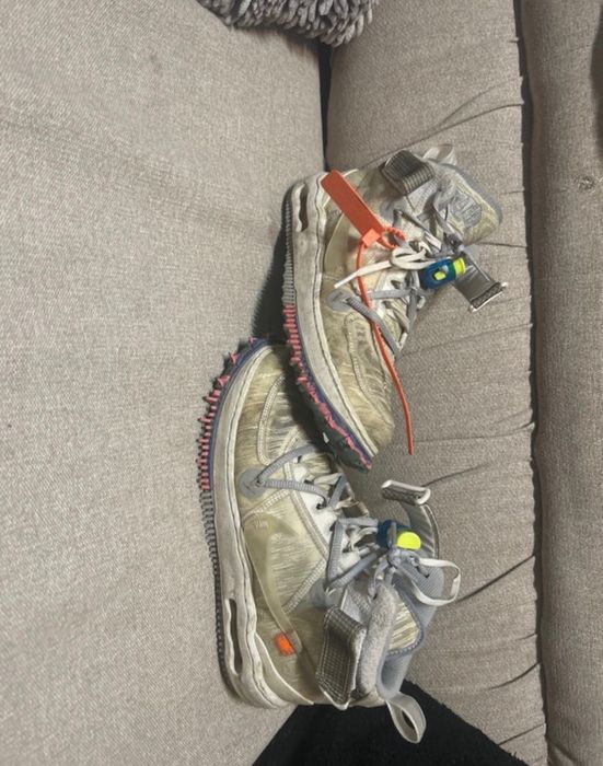 Nike air force 1 high off white marime 40