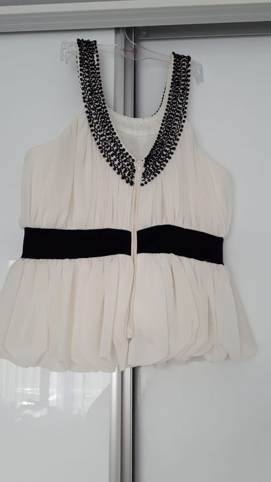 Corset + fusta satin.