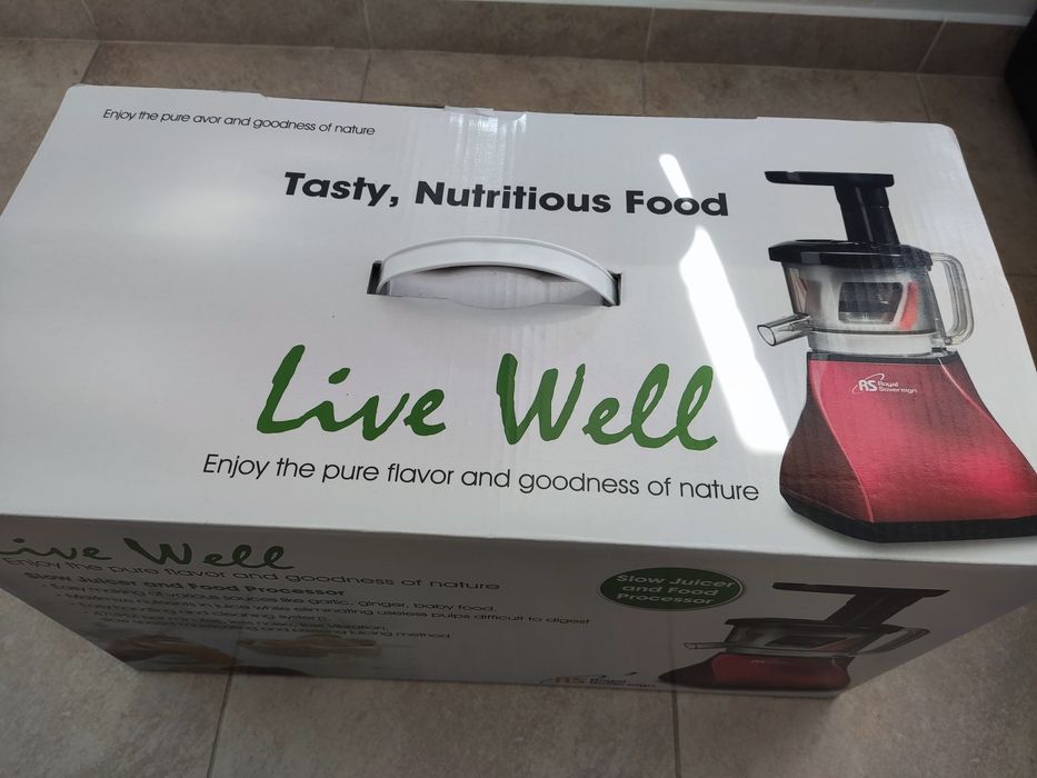 Бавно оборотна сокоизтисквачка и блендер за смути