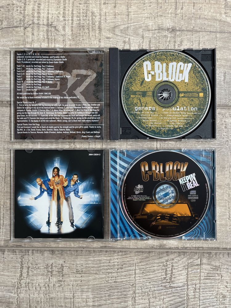 Cd-uri originale Maxx, Nana, C-Block, Sonic Dream Collective