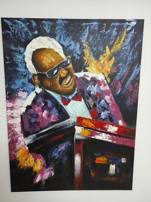 Tablou perete chip Ray Charles