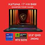 SIGILAT ULTRA GAMING MSI Katana 17 RTX 5070 i7 14650HX QHD 240hz 17.3