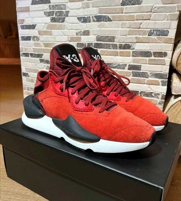 100% Originali Kaiwa Red Lush Y-3 by Yohji Yamamoto - Adidas, full box