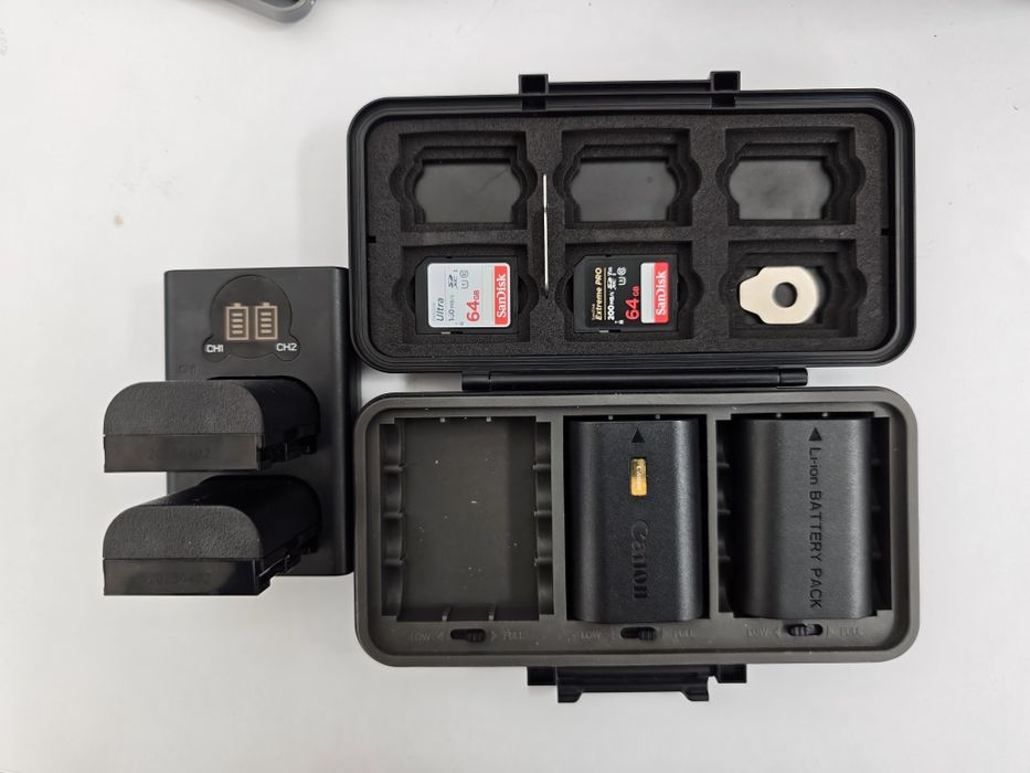 Canon R7 + RF 24-105mm + 4 батерии + 2 карти памет – комплект