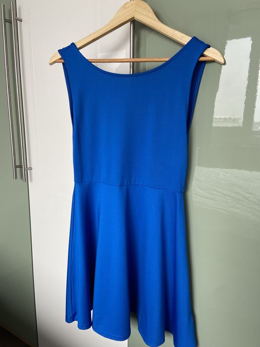 Rochie albastra H&M, noua, marime M