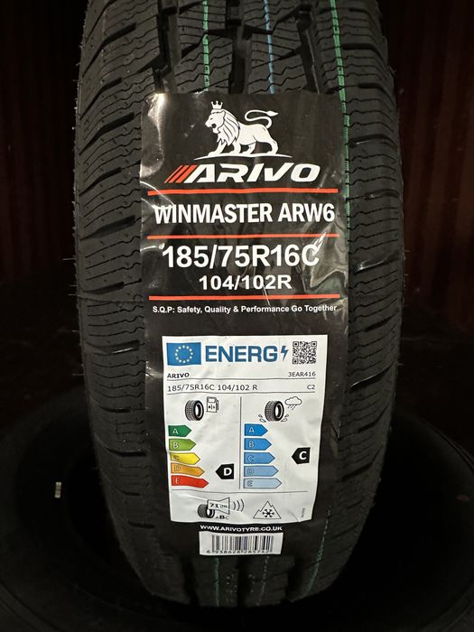 Нови Зимни Бусови Гуми Arivo Winmaster 185/75R16C 104/102R Нов Dot