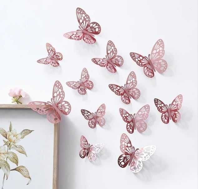 Fluturi decorativi diverse modele