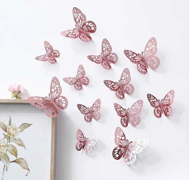 Fluturi decorativi diverse modele