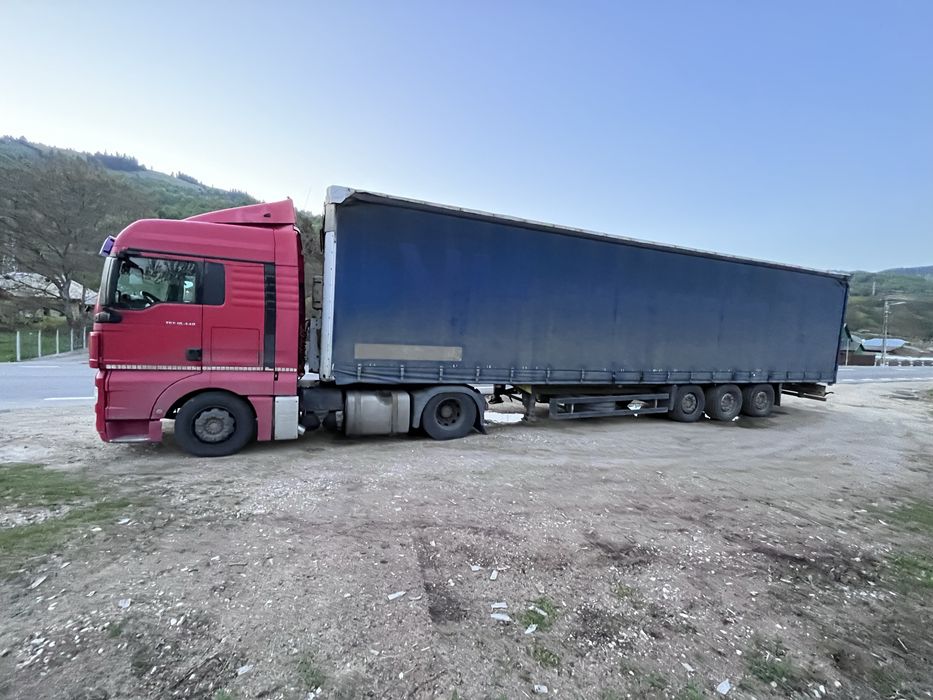Man TGX+semiremorca Schmitz