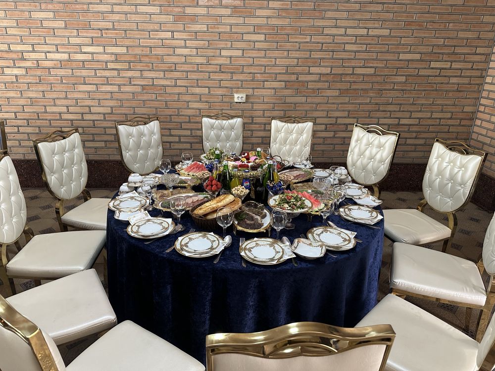 Prokat stol stul posuda ventilyator catering oshpaz ofitsantlar