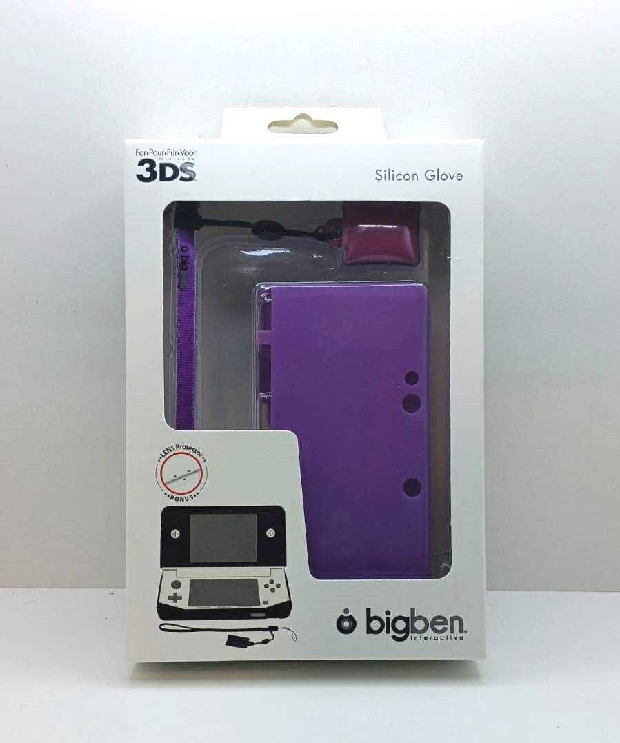 Черен силиконов калъф + Stylus - Nintendo 3DS