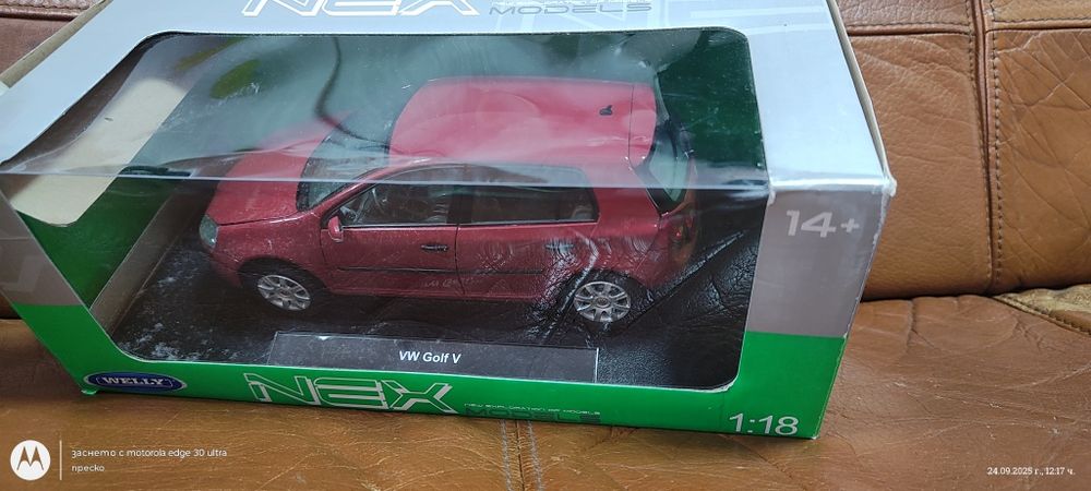 Колекционерска количка WV golf 5
