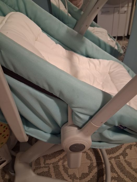 Masa de înfasat cu cadita chicc si patut chiccoo