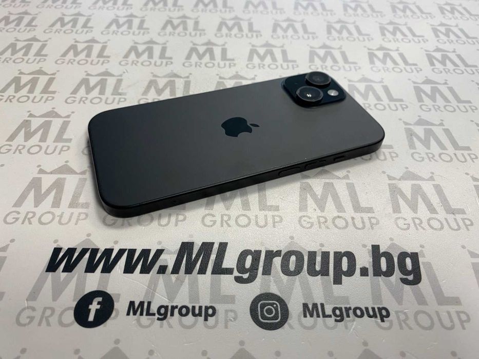 #MLgroup предлага iPhone 15 128GB Black 88%, втора употреба