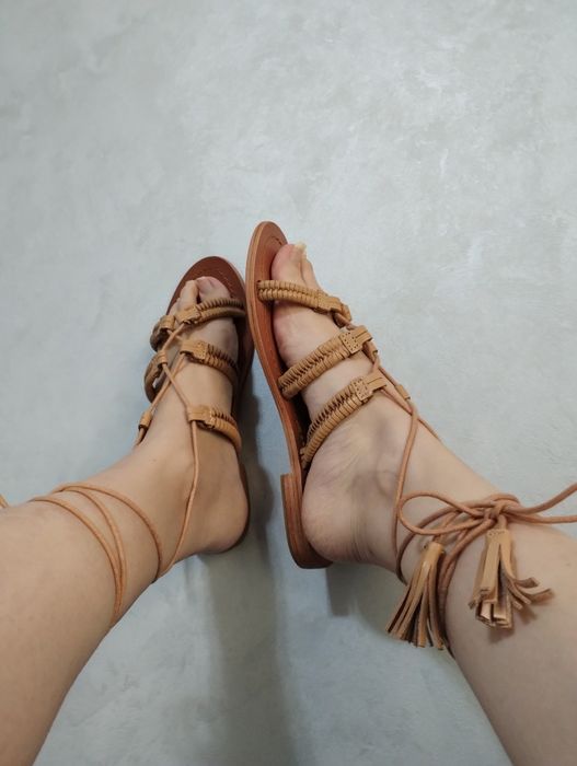 Sandale piele naturală