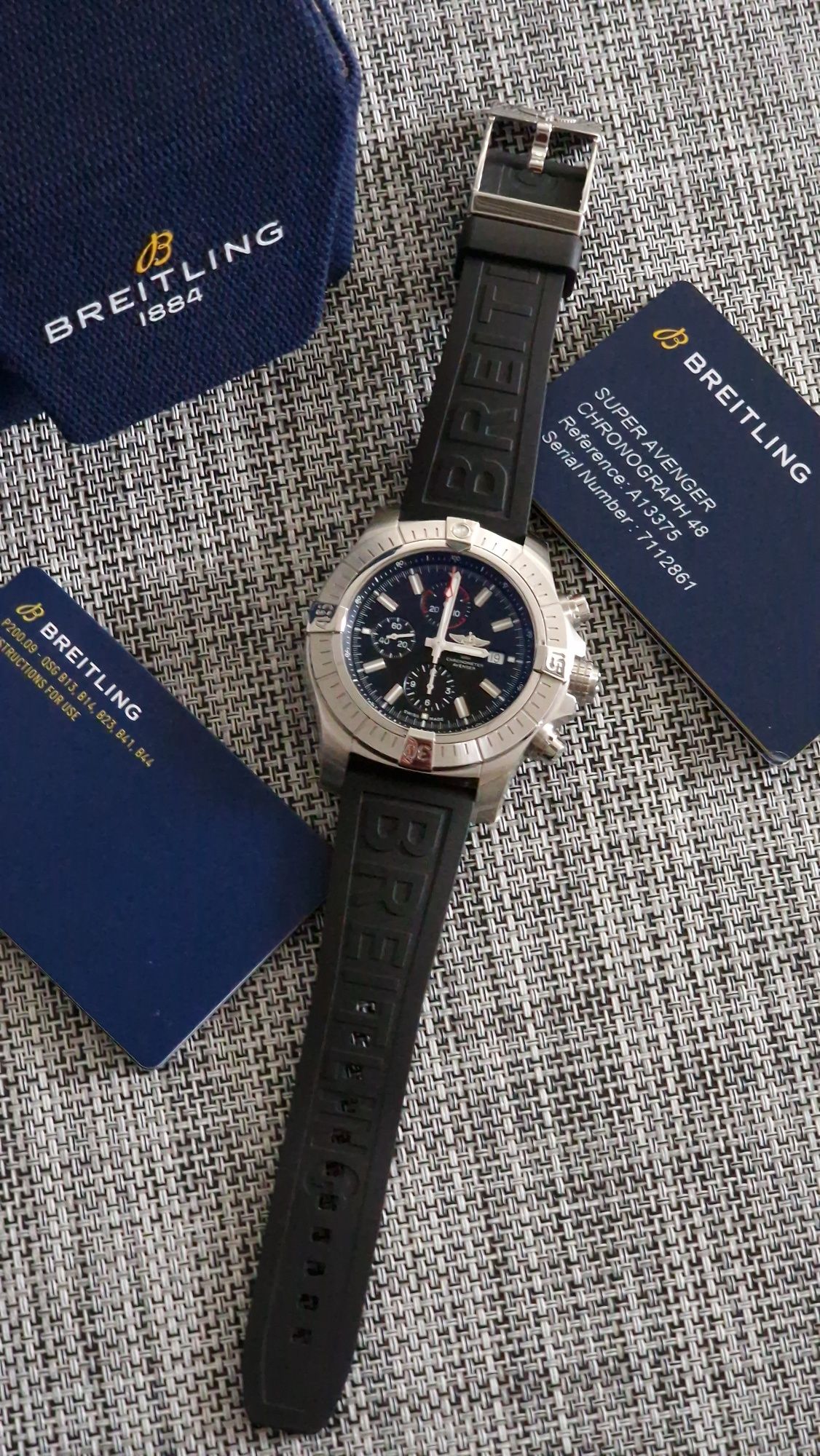 Часовник Breitling Super Avenger II Chronograph 2022 48mm