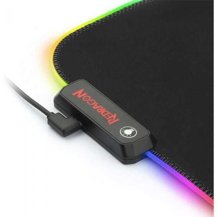 Mousepad gaming Redragon Neptune, iluminare RGB