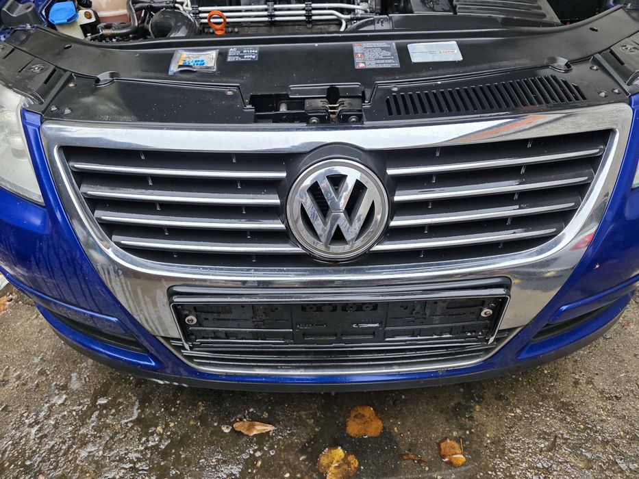 BARA fata Passat b6 LC5E +grila cu emblema ,capota ,far xenon