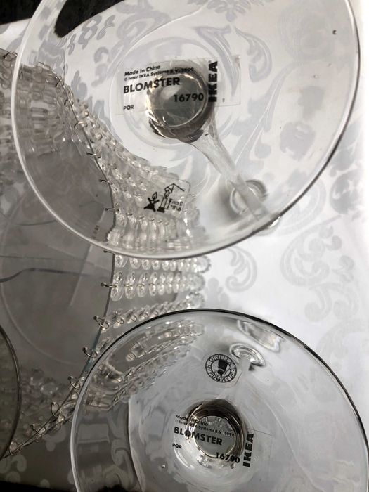 продавам стилен комплект свещници ИКЕА