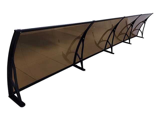 Copertină profesională Aluminiu + Plexiglas – TRANSPORT GRATUIT iv
