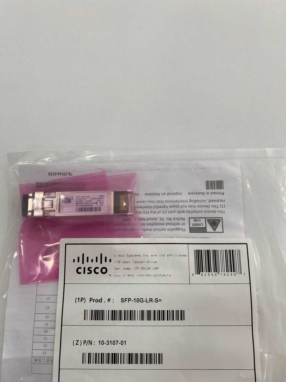 Оптический модуль (трансивер) Cisco SFP-10G-LR-S