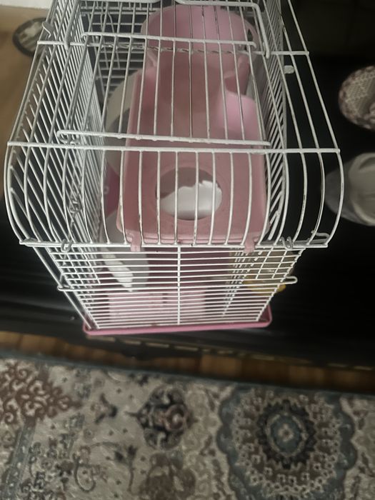 Клетка для хомяка средняя бу