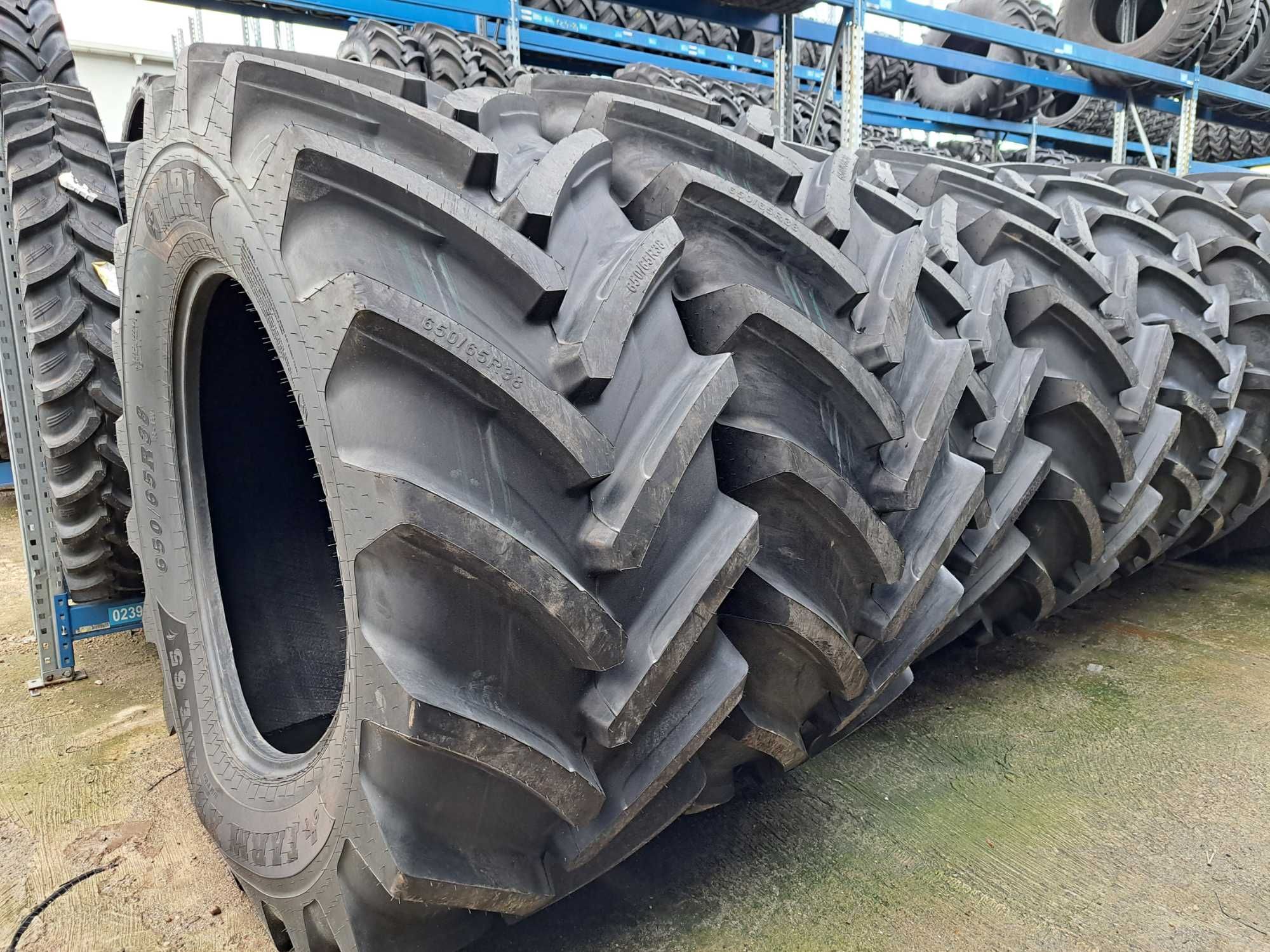 Cauciucuri noi 650/65R38 MRL anvelope radiale TRACTOR FENDT, CASE