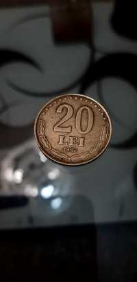 Moneda 20lei 1992 Ștefan Cel Mare