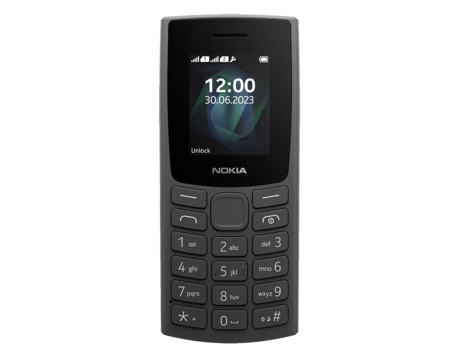 Telefon mobil Nokia 105 (2023), Dual SIM, Charcoal