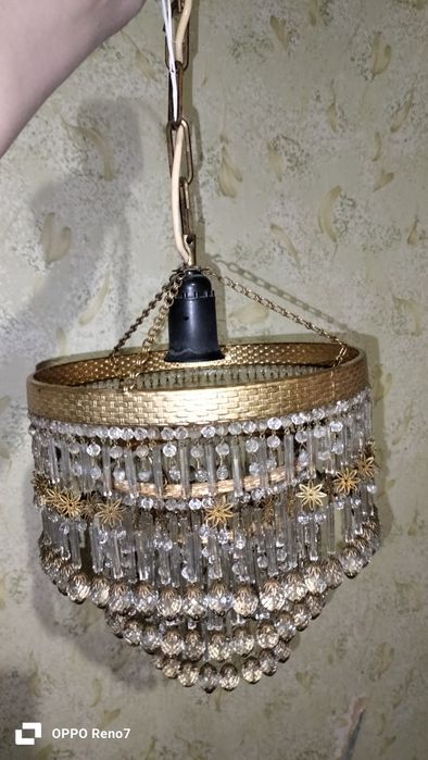 Люстра хрусталь ссср б/у