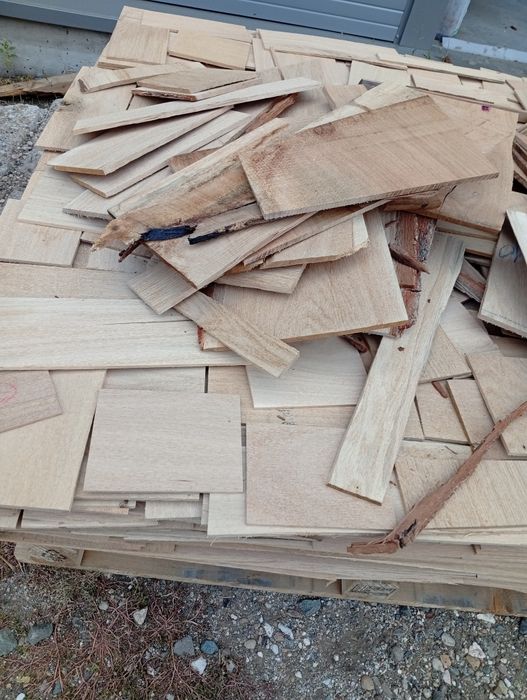 Deșeuri lemn stejar
