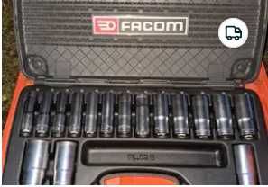 Chei tubulare - set Facom