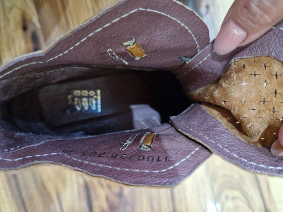 Ghete din piele naturala masura 36