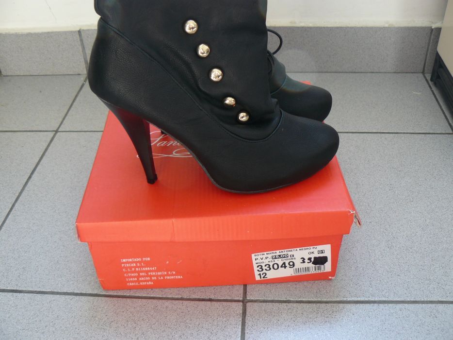 Botine/Ghete Inalte Dama "SANDRA VILDIVIA" Mod. Maria Antoneta Nr. 39