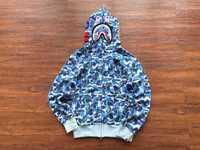 Hanorac Bape Hoodie albastru