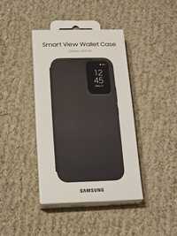 Husa Smart Flip tip View Wallet Case Samsung Galaxy A54 Negru