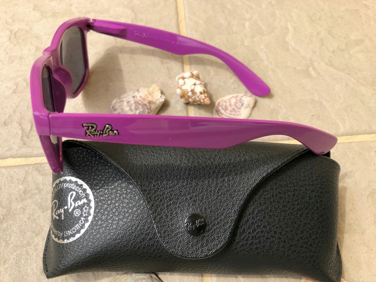 Очила Ray Ban + часовник noon