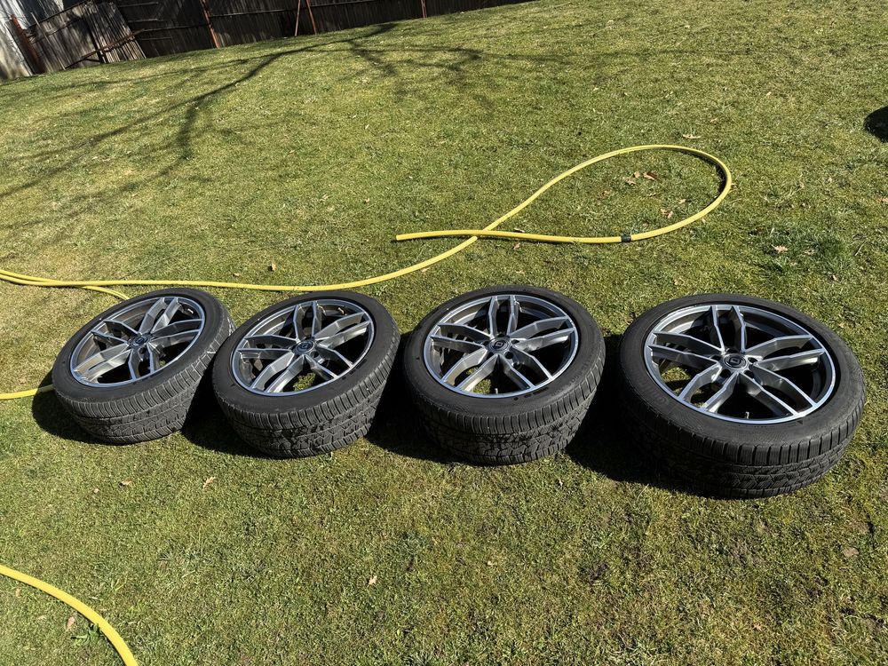 Джанти с гуми 19” 5х112 66.5 с гуми 245 45 19 за Mercedes Bmw Audi