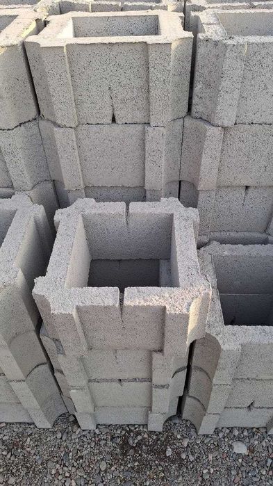 Тумба козырьки шлакоблок