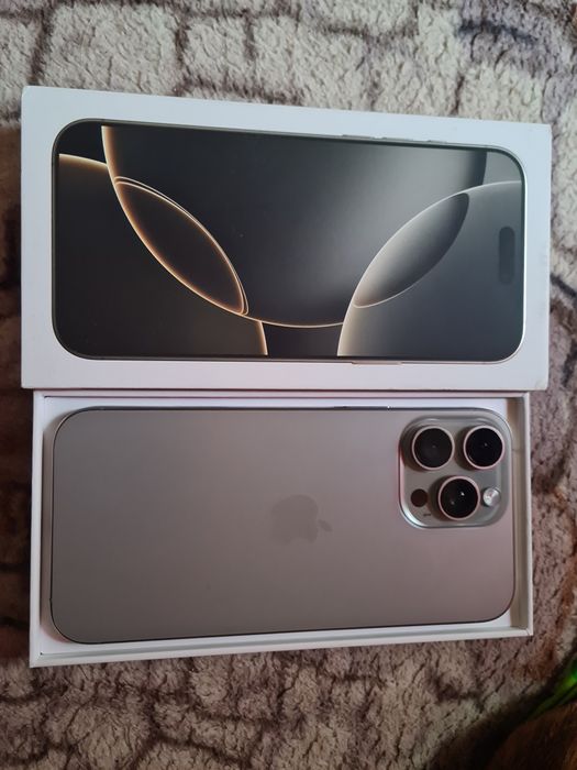 IPhone 16 Pro Max,256gb,Impecabil,Neverlock