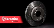 Спортни надупчени дискове и накладки Brembo Xtra / Брембо Екстра