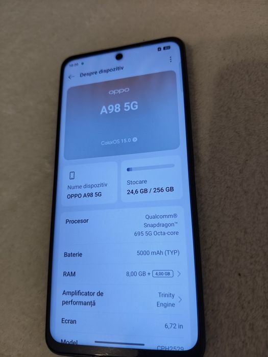 Smartphone Oppo reno A98 5G