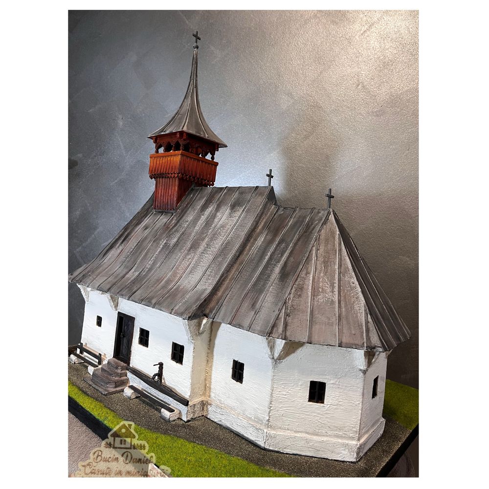Biserica in miniatura , manastire , cadou personalizat ( handmade )
