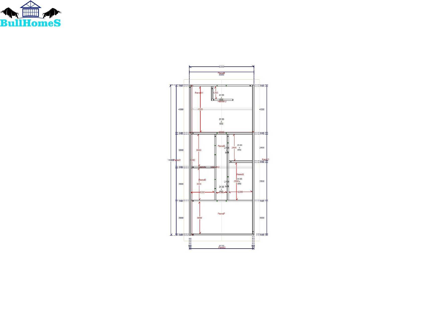 Конструкция за сглобяеми къщи, Преместваеми къщи - 84м²