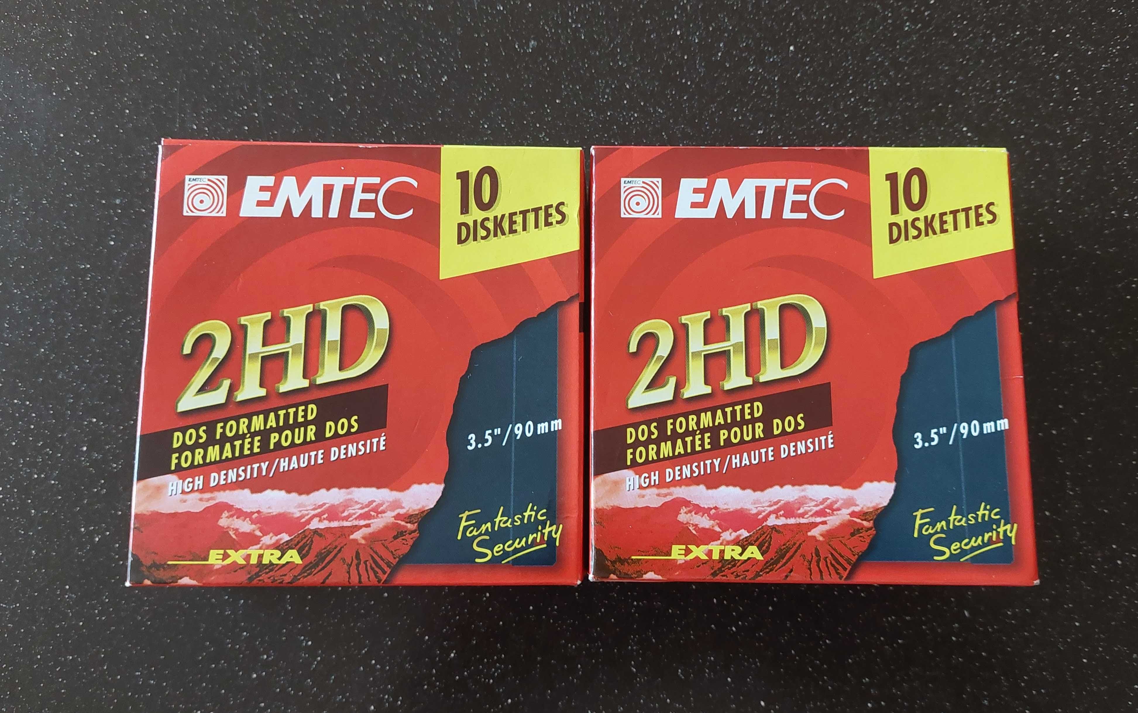 НОВИ! Дискети Floppy disc Emtec 2HD - 9 дискети в опаковка