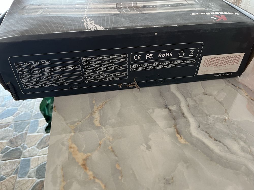 Sous Vide Cooker KitchenBoss G310 – Nou