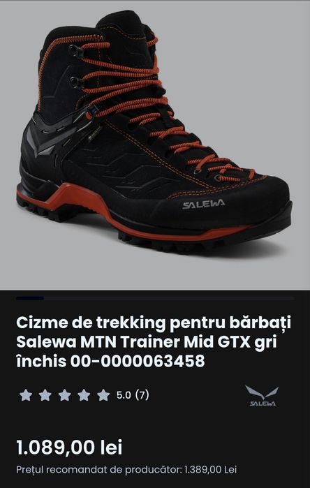 Ghete Salewa MTN Trainer Mid GTX