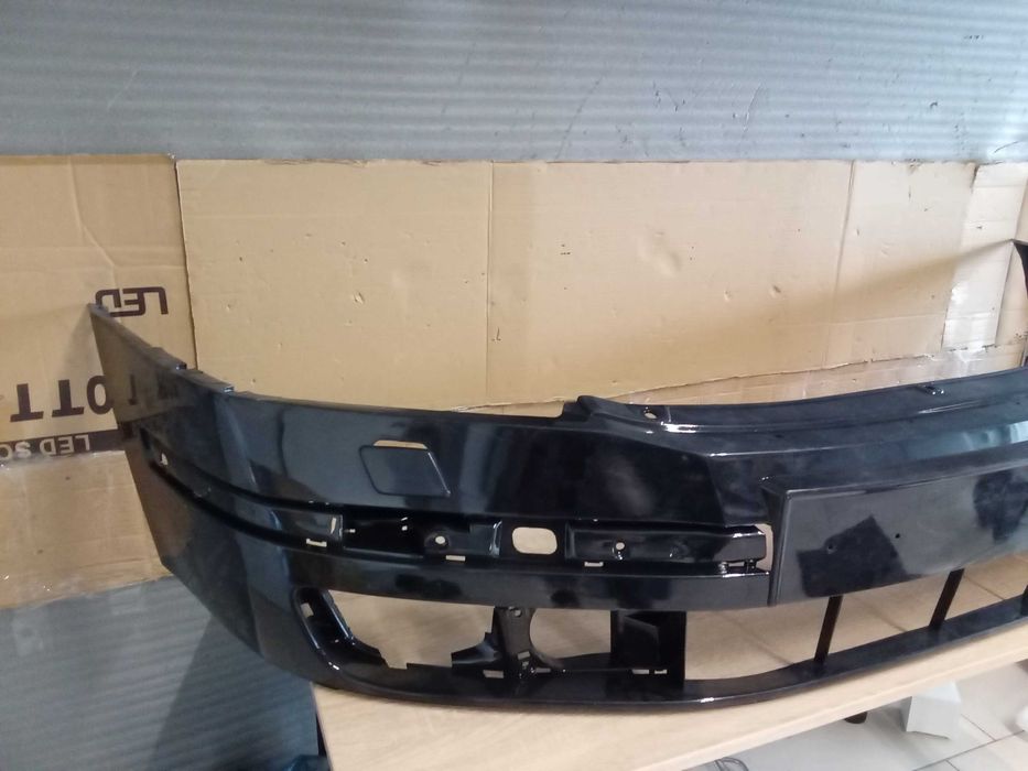 Bara fata Skoda Octavia 2 2004-2008 Negru F9R cu-fara spalator far