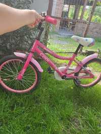 Bicicleta roz pentru copii cu vârsta între 5 și 9 ani