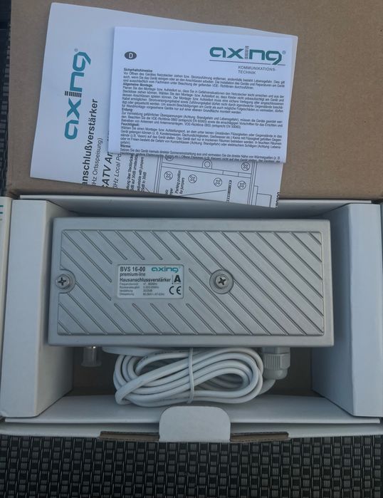 Amplificator cablu premium BVS 16-00 Axing